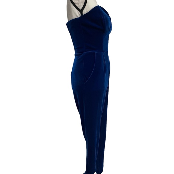 Cherri Jumpsuit in Royal Velvet Amanda Uprichard size P Revolve - Picture 4 of 6